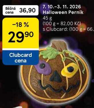 Halloween Perník, 45 g