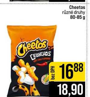 Cheetos různé druhy 80-85 g