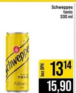 Schweppes tonic 330 ml