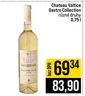 Chateau Valtice Gastro Collection různé druhy 0,75l