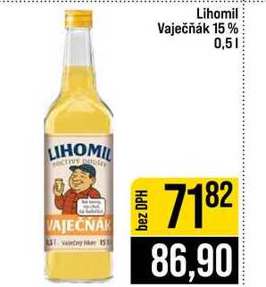 Lihomil Vaječňák 15% 0,5l