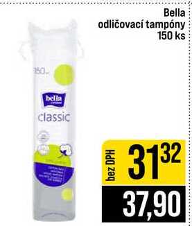 Bella odličovací tampóny 150 ks