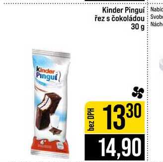 Kinder Pingui řez s čokoládou 30 g 