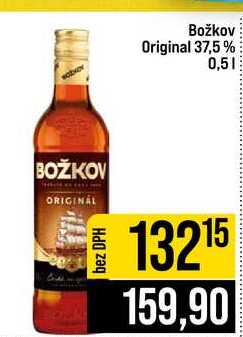 Božkov Original 37,5% 0,5l