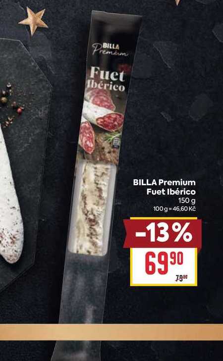 BILLA Premium Fuet Ibérico 150 g
