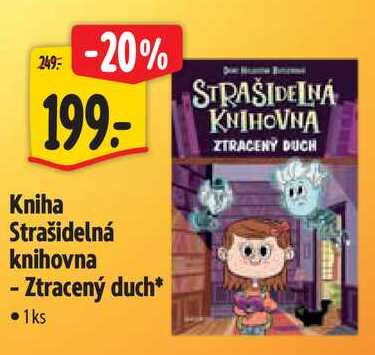 Kniha Strašidelná knihovna - Ztracený duch*