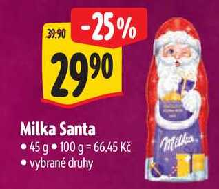 Milka Santa, 45 g
