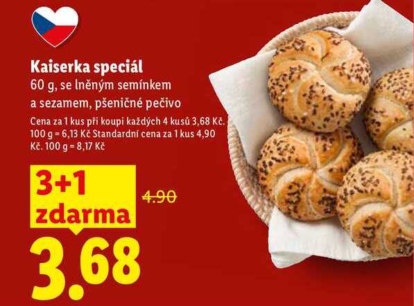 Kaiserka speciál, 60 g