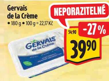 Gervais de la Crème, 180 g