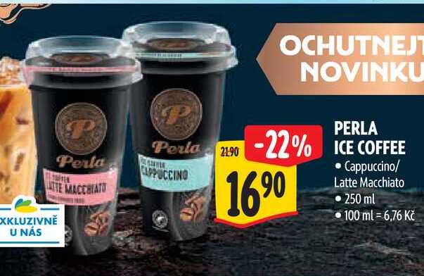 PERLA ICE COFFEE, 250 ml 