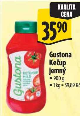 Gustona Kečup jemný, 900 g