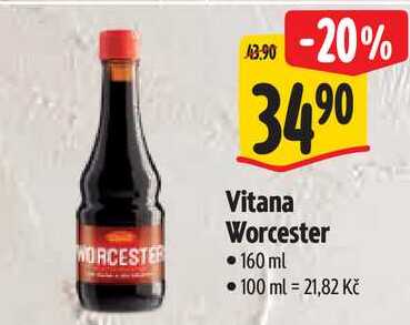 Vitana Worcester, 160 ml