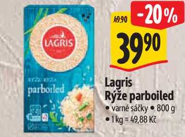 Lagris Rýže parboiled, 800 g