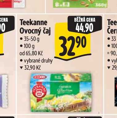 Teekanne Ovocný čaj 35-50 g
