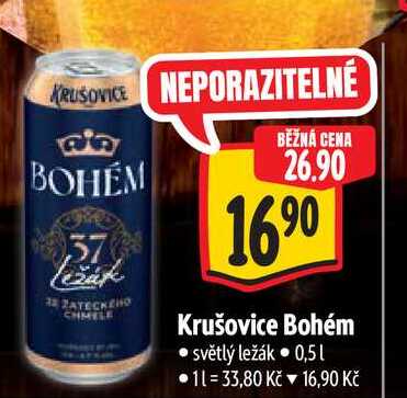  Krušovice Bohém 0,5 l