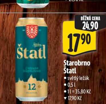 Starobrno Statl 0,5 l