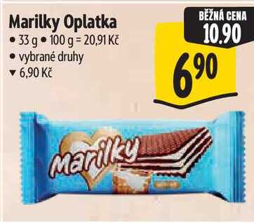 Marilky Oplatka, 33 g 