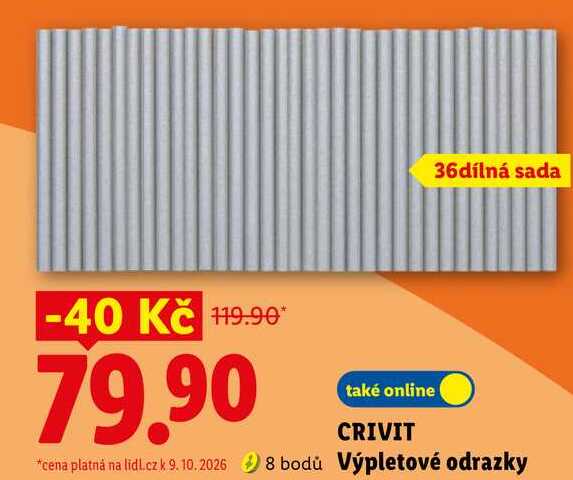 CRIVIT Výpletové odrazky