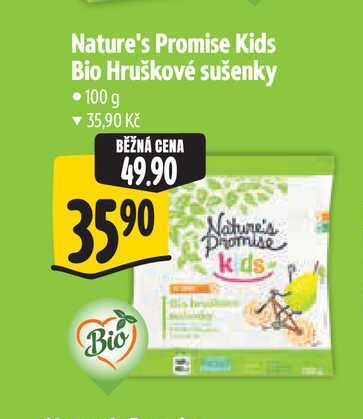 Nature's Promise Kids Bio Hruškové sušenky 100 g