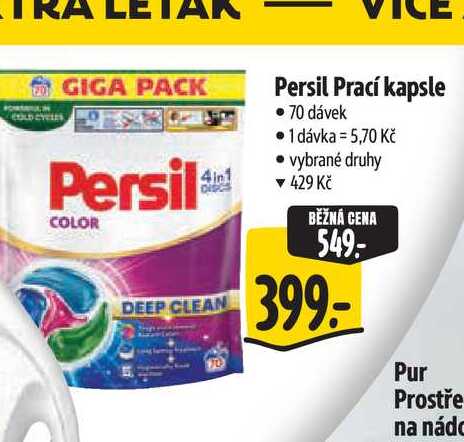 Persil Prací kapsle  70 dávek Albert