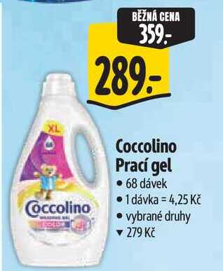 Coccolino Prací gel, 68 dávek Albert