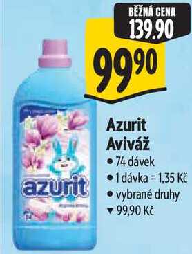 Azurit Aviváž, 74 dávek Albert