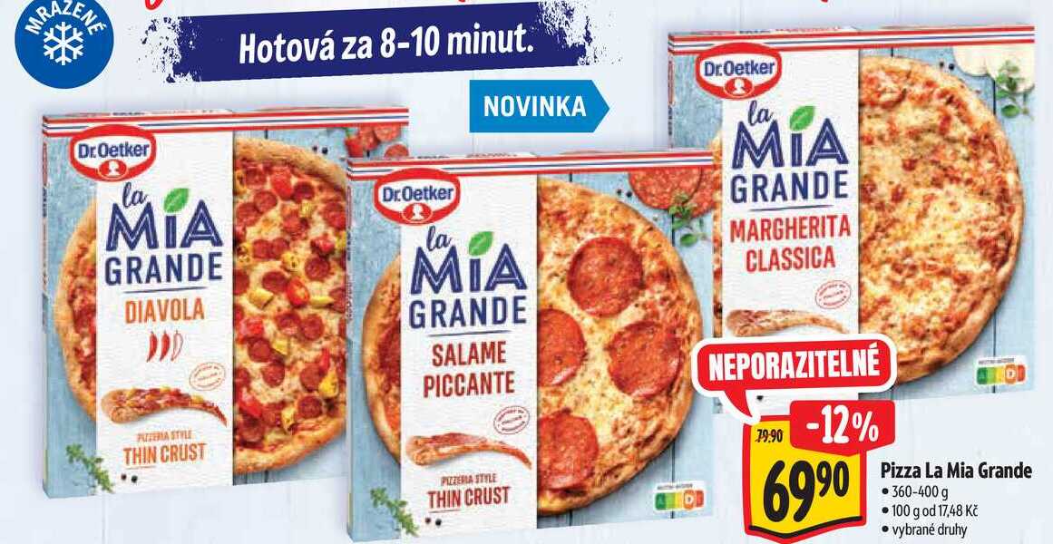 Pizza La Mia Grande, 360-400 g