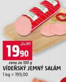 VÍDEŇSKÝ JEMNÝ SALÁM 100g