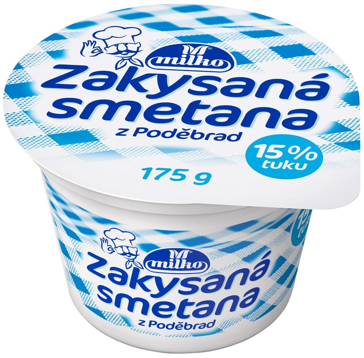 Milko Zakysaná smetana, 175 g