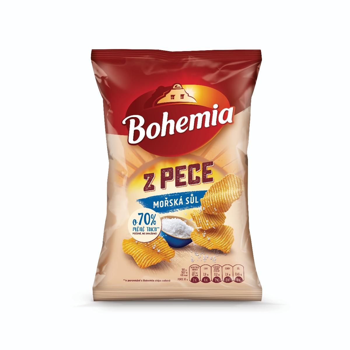 Bohemia Z Pece Chipsy, 100 g
