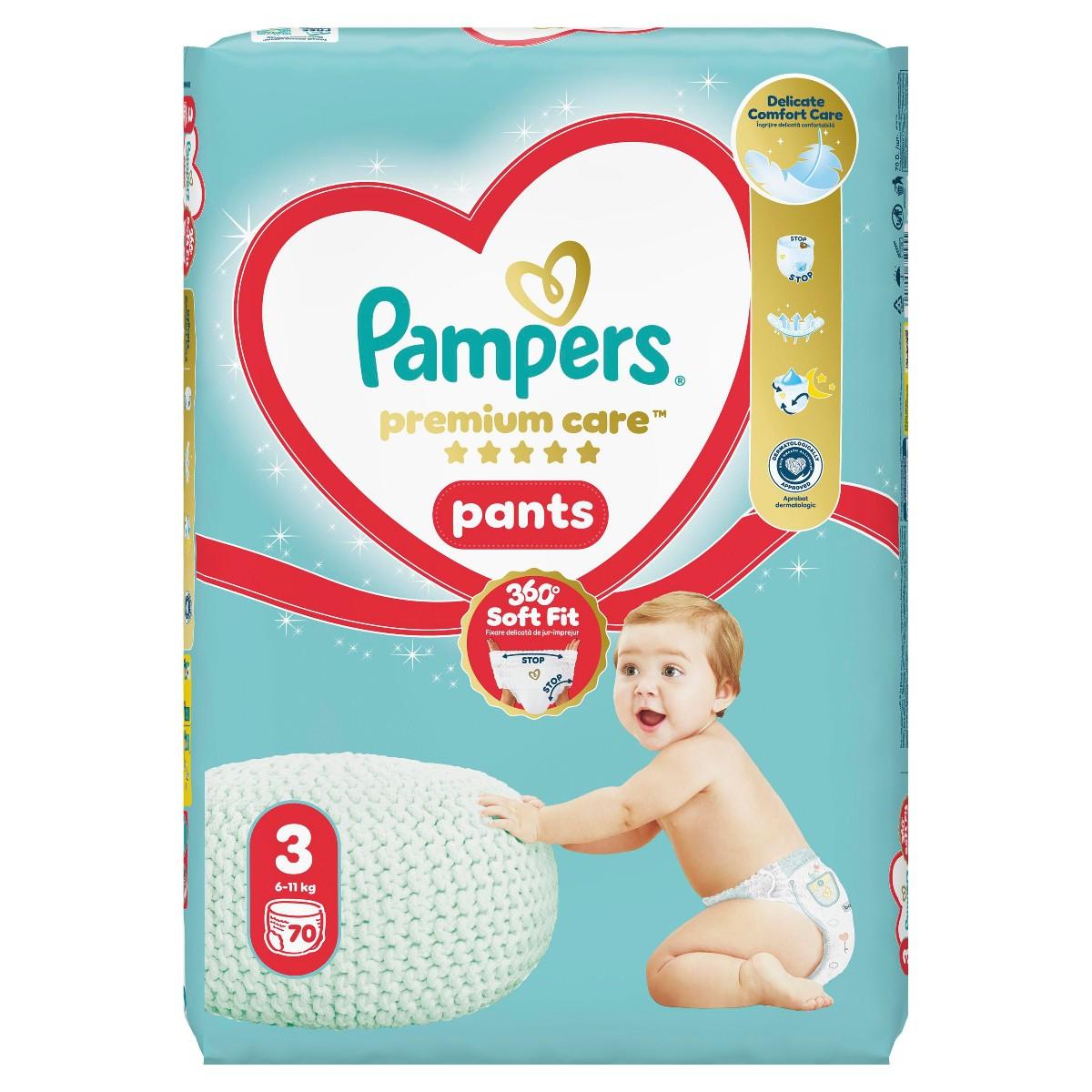 Pampers Premium Pants, 70 KS Globus