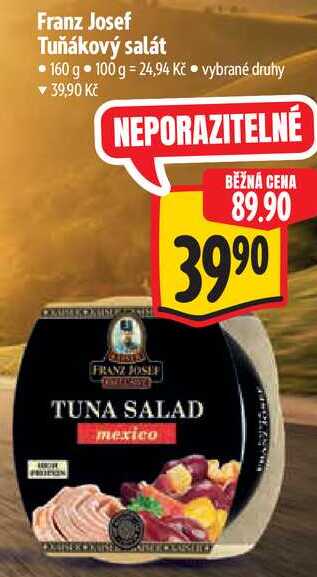 Franz Josef Tuňákový salát, 160 g