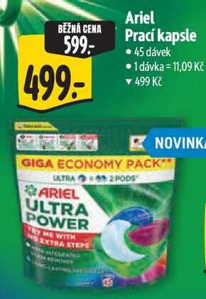 Ariel Prací kapsle, 45 dávek Albert