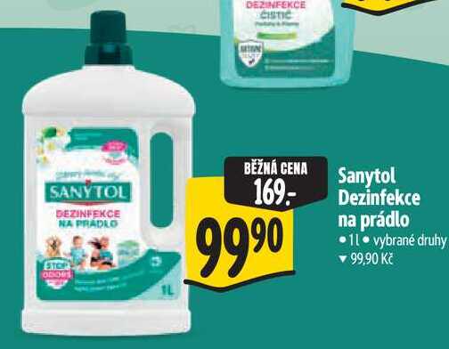 Sanytol Dezinfekce na prádlo, 1 l Albert
