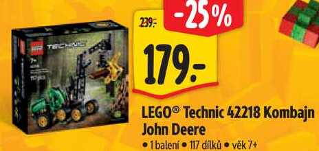 LEGO® Technic 42218 Kombajn John Deere Albert
