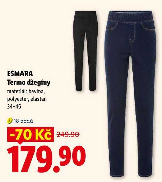 ESMARA Termo džegíny 