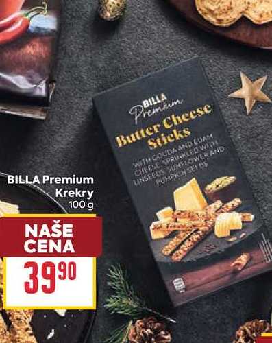 BILLA Premium Krekry 100 g