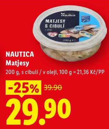 NAUTICA Matjesy, 200 g
