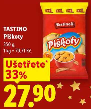 TASTINO Piškoty, 350 g 