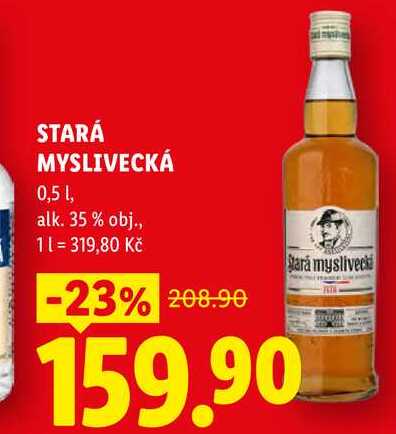 STARÁ MYSLIVECKÁ, 0,5 l