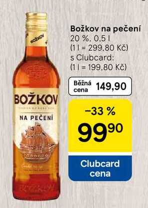 Božkov na pečení 20 %, 0,5 l
