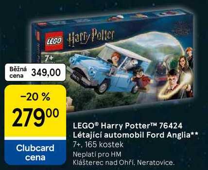 LEGO® Harry Potter™ 76424 Létající automobil Ford Anglia 7+, 165 kostek  