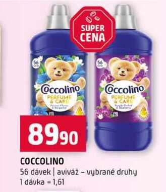 COCCOLINO 56 dávek aviváž vybrané druhy Terno
