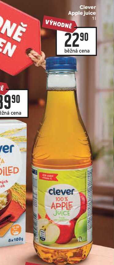 Clever Apple juice 1l