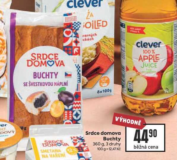 Srdce domova Buchty 360 g