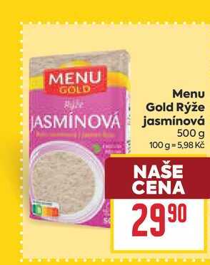 Menu Gold Rýže jasmínová 500 g