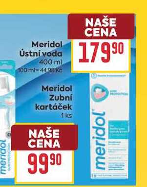 Meridol Meridol Ústní voda 400 ml BILLA