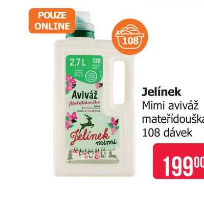 Jelínek Mimi aviváž mateřídouška 108 dávek 