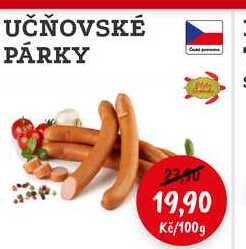 UČŇOVSKÉ PÁRKY 100g