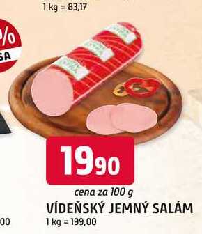 VÍDEŇSKÝ JEMNÝ SALÁM 100 g